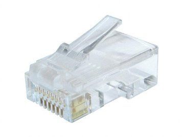 Коннектор RJ 45 Cablexpert (LC-8P8C-002/50) 8P8C, Cat.6, с золоченными контактами (50 шт/уп) Cablexpert купить в Украине
