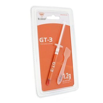 Паста термопроводная PCcooler GT3 1.2g, шприц, Grey, >9.8,0W / m-K, 