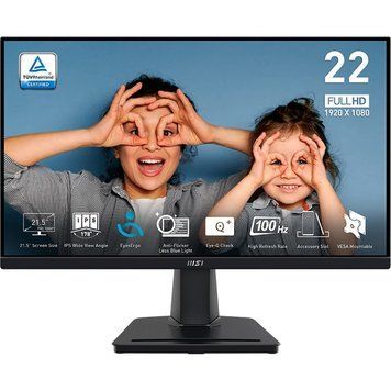 Монитор MSI 21.5" Pro MP225 IPS Black 100Hz MSI купить в Украине