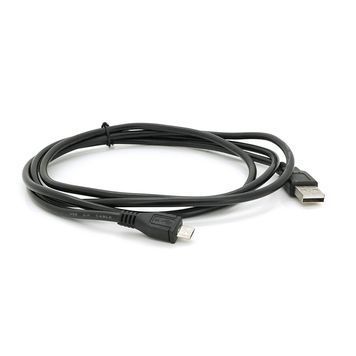 Кабель USB 2.0 (AM / Miсro 5 pin) 1,5 м, чорний, Пакет Q250 Voltronic купити в Україні