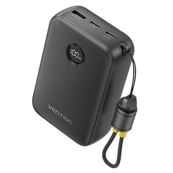 Універсальна мобільна батарея Vention 20000mAh 22.5W Black (FKBB0-C) Vention купити в Україні