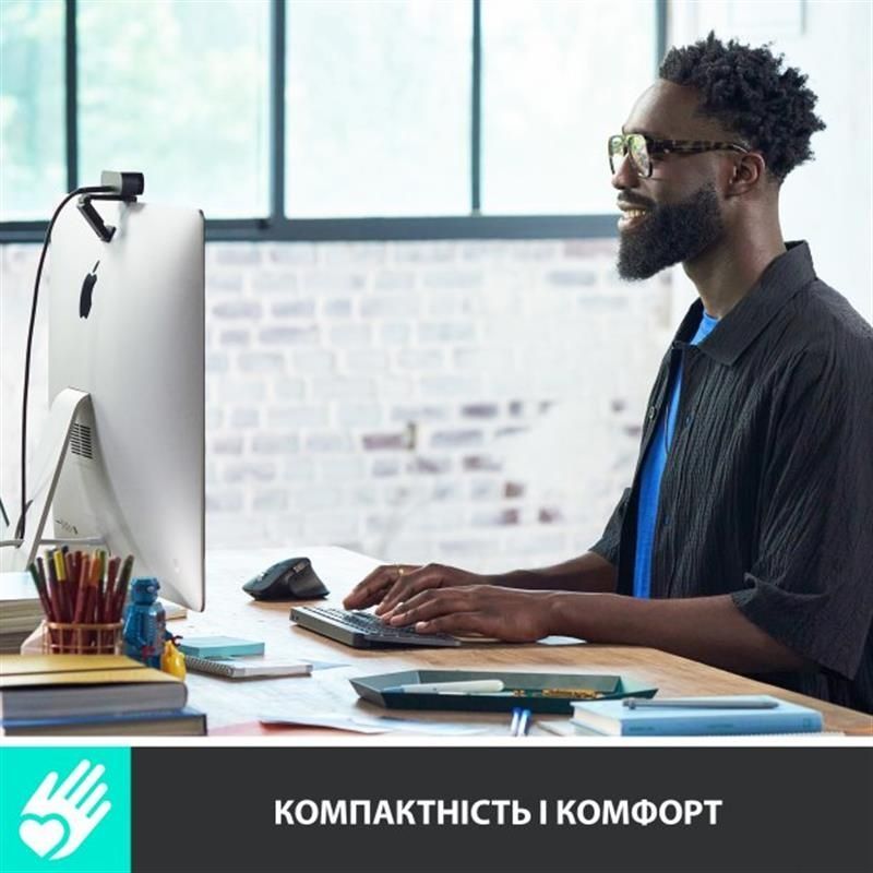 Клавиатура беспроводная Logitech MX Keys Mini Wireless Illuminated UA Pale Gray (920-010499) Logitech купить в Украине