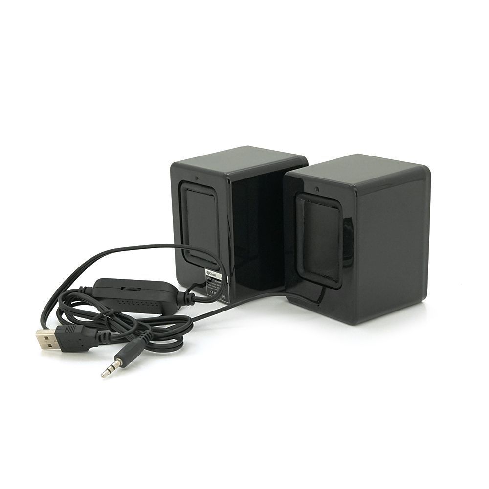 Колонки 2.0 Kisonli L-4040 для ПК та ноутбука, USB + 3.5mm, 2x3W, 20Hz-20KHz, Black KISONLI купити в Україні