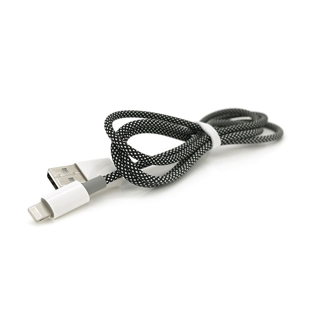 Кабель iKAKU KSC-723 GAOFEI smart charging cable for iphone, Black, довжина 1м, 2.4A, BOX iKAKU купити в Україні