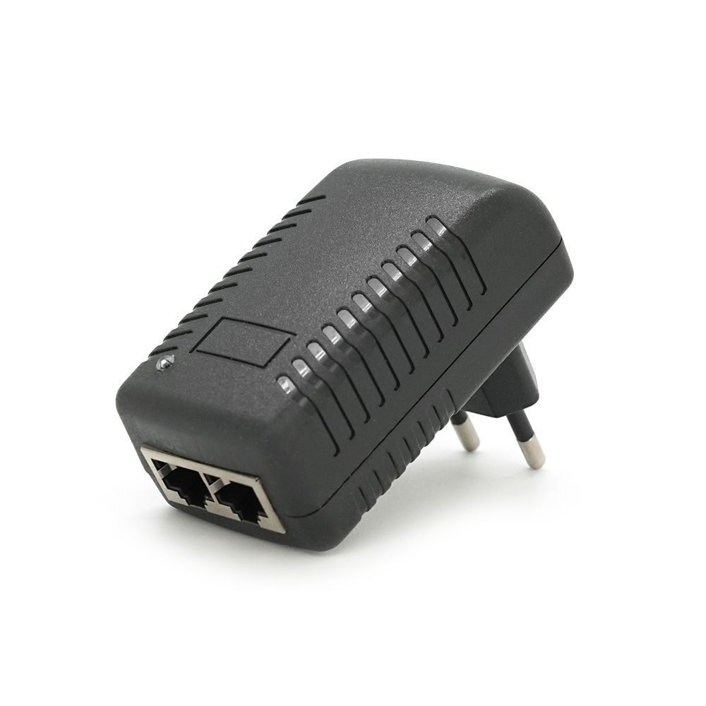 POE инжектор RITAR 48V 0,5A (24Вт) 2 порта (RG-45 10 / 100Мбит / с + RG-45 POE) Евро вилка Ritar купить в Украине