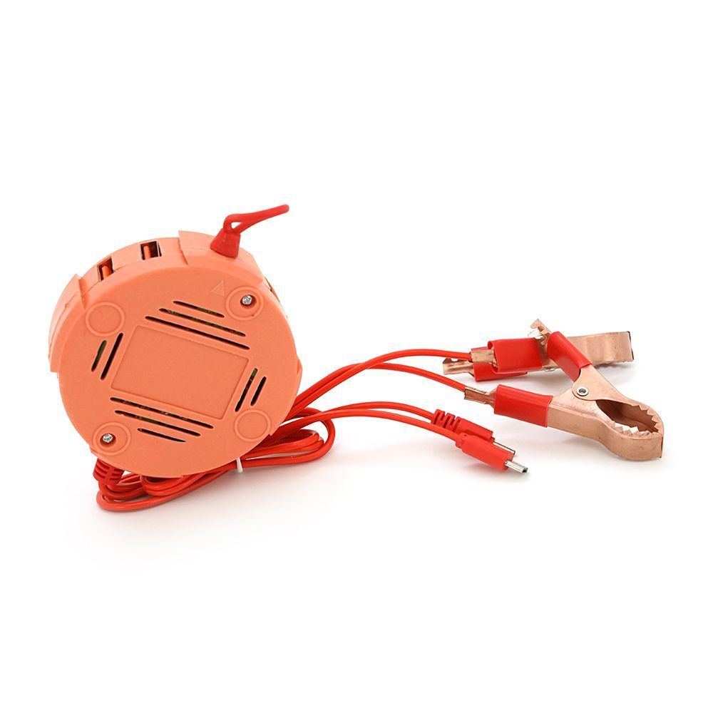 Портативний HUB із крокодилами на 8*USB2.0+LCD, живлення 12В, Red, Box Voltronic купити в Україні