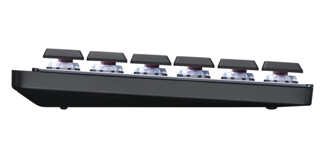 Клавіатура бездротова Logitech MX Mechanical Graphite Clicky (920-010759) Logitech купити в Україні