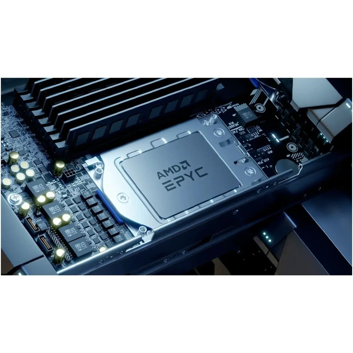 Процесор серверний AMD EPYC 9354P (32C/64T) 3.25GHz (3.8GHz Turbo) Socket SP5 TDP 280W (100-000000805) AMD купить в Украине