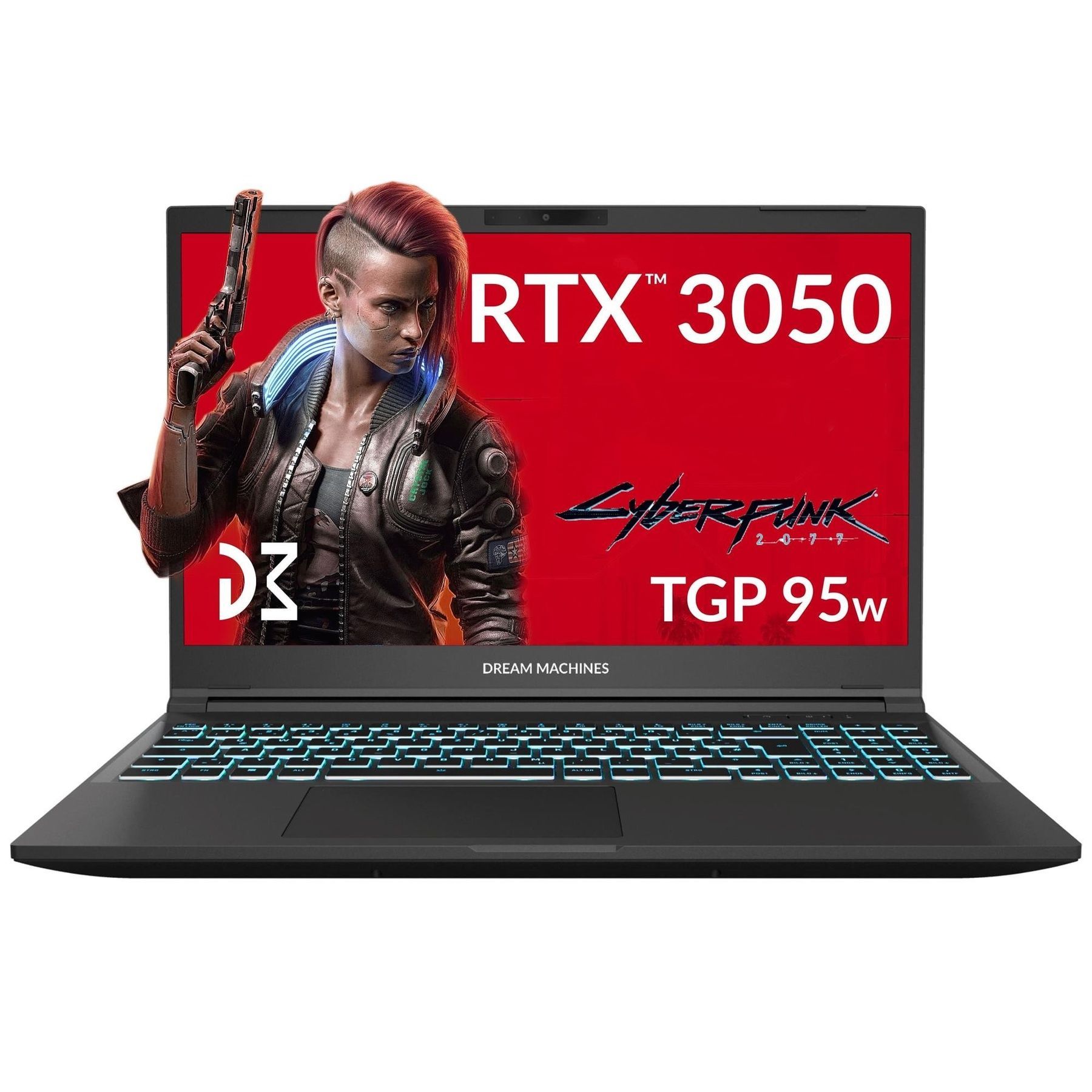 Ноутбук Dream Machines RG3050-15 (RG3050-15UA71) Black Dream Machines купить в Украине