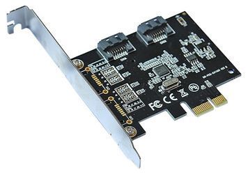 Контролер PCI-E=>SATA 3.0, ASM1061, 6Gb / s, 2 порти внутрішніх, BOX Voltronic купити в Україні