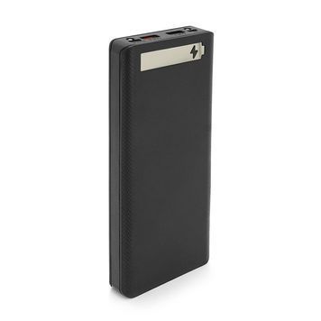 Power bank Voltronic M10-PD под 10х18650, флешlight, Output:5V-3A / 9V-2A / 12V-1.5A, Micro-USB, Type-C, Digital display, ABS, PVC, Black, BOX Voltronic купить в Украине