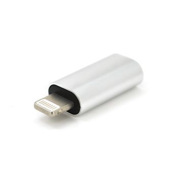 Переходник Lighting(M) => Type-C (F), White, OEM Voltronic купить в Украине