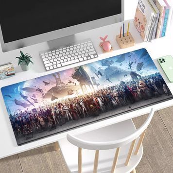 Килимок 300*800 тканинний "All Heroes" з боковою прошивкою, товщина 4 мм, OEM Voltronic купити в Україні