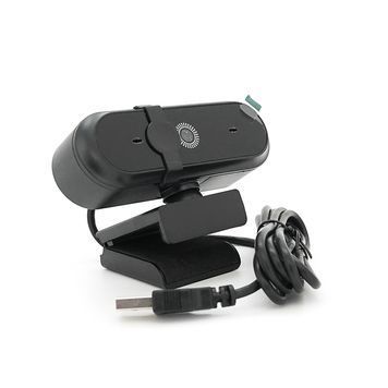 Вебкамера с микрофоном A03, 2K 30fps, пласт. корпус, Black, BOX Voltronic купить в Украине
