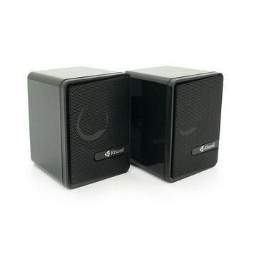 Колонки 2.0 Kisonli L-4040 для ПК та ноутбука, USB + 3.5mm, 2x3W, 20Hz-20KHz, Black KISONLI купити в Україні