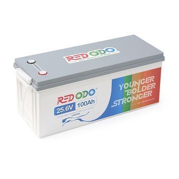 Аккумуляторная батарея Redodo 25.6V 100Ah 2560Wh LiFePO4 (100 / 100A)(532*207*215) Redodo купить в Украине