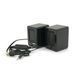 Колонки 2.0 Kisonli L-4040 для ПК та ноутбука, USB + 3.5mm, 2x3W, 20Hz-20KHz, Black KISONLI &mdash; фото