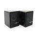 Колонки 2.0 Kisonli L-4040 для ПК та ноутбука, USB + 3.5mm, 2x3W, 20Hz-20KHz, Black KISONLI &mdash; фото