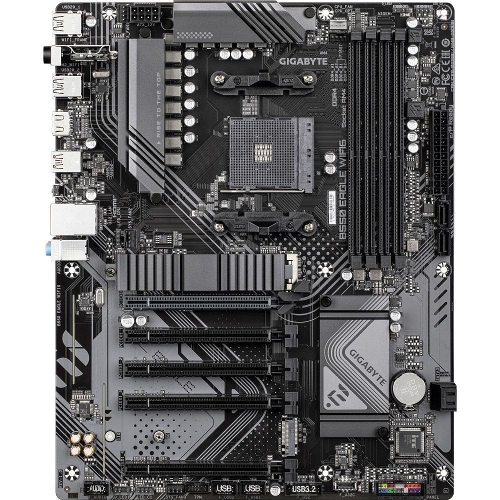 Материнська плата Gigabyte B550 Eagle WiFi6 Socket AM4 Gigabyte купити в Україні