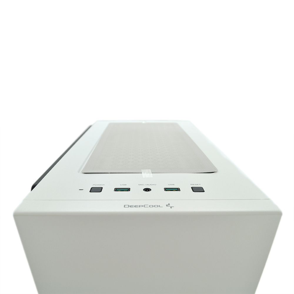 Корпус DeepCool 110 - 0.5mm ABS+SPCC+загартоване скло, ITX, 2x3.0 USB+Audio, Video card&le;320mm, (400x225x431mm), без БП, White DeepCool купити в Україні