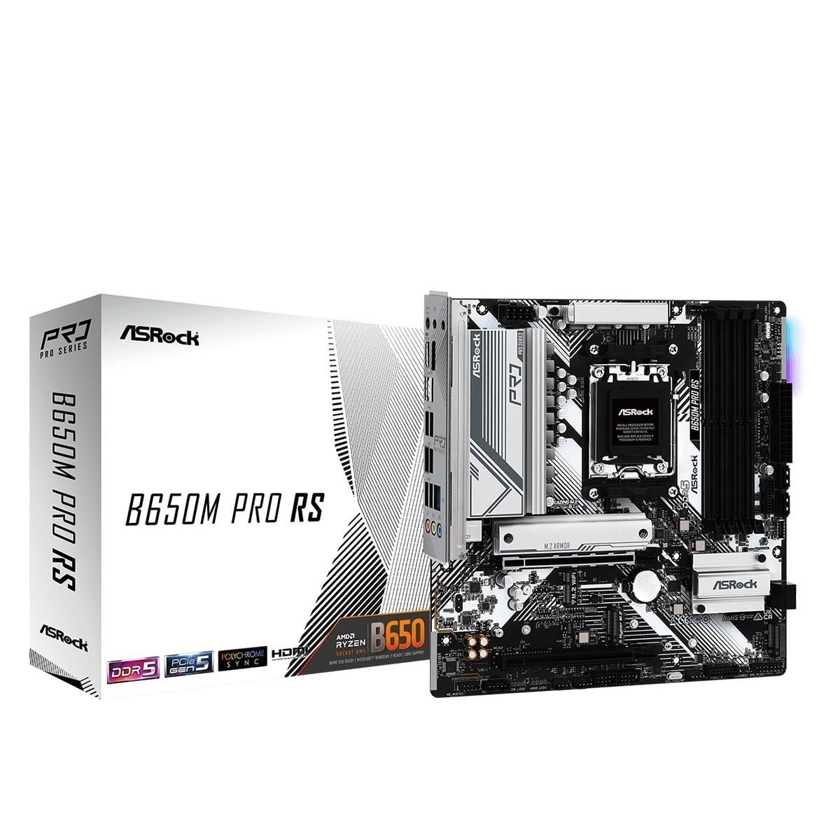 Материнская плата ASRock B650M PRO RS Socket AM5 ASRock купить в Украине