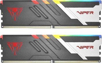 PATRIOT 32 GB (2x16GB) DDR5 6000 MHz Viper Venom RGB (PVVR532G600C30K) Patriot купити в Україні