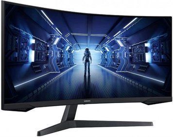 Монитор Samsung 34" Odyssey G5 (LC34G55TWWIXUA) VA Black Curved 165Hz Samsung купить в Украине