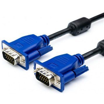 Кабель Atcom (9151) VGA-VGA HD15M/HD15M с 2-мя фер. кольцами, 10м Atcom купить в Украине