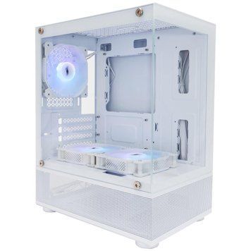 Корпус 1stPlayer Mi2-A-WH-2F7R-W-1F7-W White без БЖ 1stPlayer купити в Україні