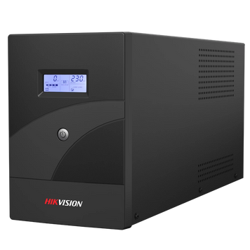 ДБЖ Hikvision DS-UPS3000-R, 3000ВА / 1800 Вт LCD, 4xUniversal socket, 4x12V / 9Ah, 23 кг, 433&times;145&times;208 мм Hikvision купити в Україні