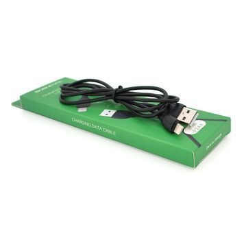 Кабель Borofone BX16, Lighting-USB, 2.4A, довжина 1м, Black, BOX Borofone купити в Україні