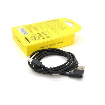 Кабель Hoco UPL11, Lightning-USB, 2.1A, Black, длина 1.2м, BOX HOCO купить в Украине