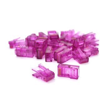 Коннектор Ritar RJ-45 8P8C UTP Cat-5 (100 шт / уп.) Q100 Violet Ritar купить в Украине