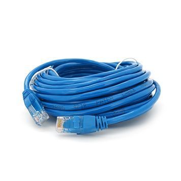 Патч-корд литой RITAR, UTP, RJ45, Cat.5e, 10m, синий, Cu (медь) Ritar купить в Украине
