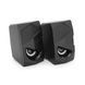 Колонки 2.0 Hotmai FTN-39 USB+3.5mm, 2x3W, 20Hz-18KHz, з регулятором гучності, Black, BOX, Q24 G-Force &mdash; фото