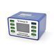 Зарядна станція з цифровою індикацією MECHANIC iCharge 8A, 7*USB-A, QC3.0-5В3А,9В2A,12В1.5А, 220V / 45W.134*105*65mm