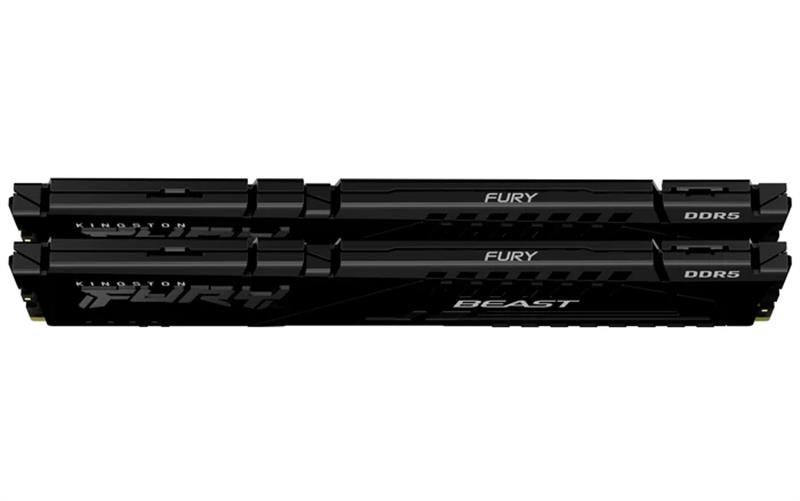 Модуль пам&rsquo;яті DDR5 2x8GB/5600 Kingston Fury Beast Black (KF556C36BBEK2-16) Kingston купить в Украине