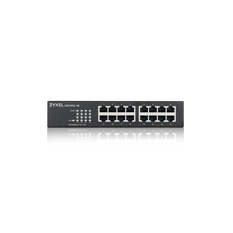 Коммутатор ZYXEL GS1100-16 (GS1100-16-EU0104F) ZYXEL купить в Украине