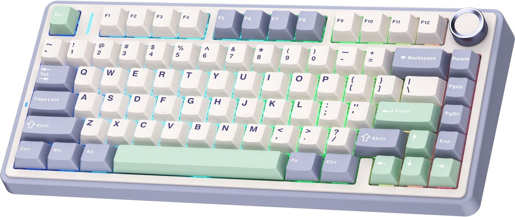 Клавиатура беспроводная Aula F75 White (6948391208640) Aula купить в Украине