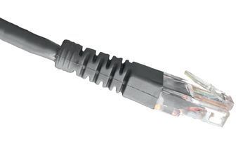 Патч-корд OK-net Кат.5e UTP 24AWG Сірий Без захисту фіксатора 10м ОДЕСКАБЕЛЬ купити в Україні