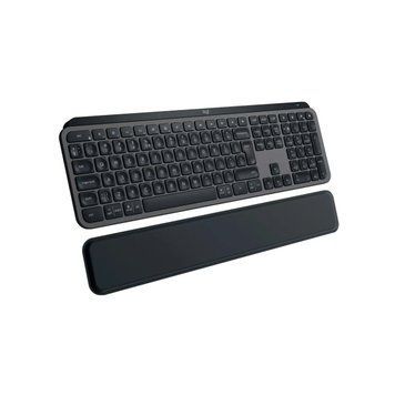Клавіатура Logitech MX Keys S Plus Palmrest Wireless UA Graphite (920-011589) Logitech купить в Украине