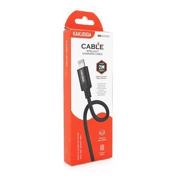 Кабель iKAKU KSC-698 XIANGSU Smart fast charging data cable for iphone, Black, довжина 2м, BOX iKAKU купити в Україні