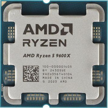 Процессор AMD Ryzen 5 9600X (3.9GHz 32MB 65W AM5) Tray (100-000001405) AMD купить в Украине