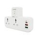 Сетевой фильтр LDNIO SE2311, 4 Розетки + 4 USB, 2 м, сечение 3х0,75мм, White, Box LDNIO &mdash; фото