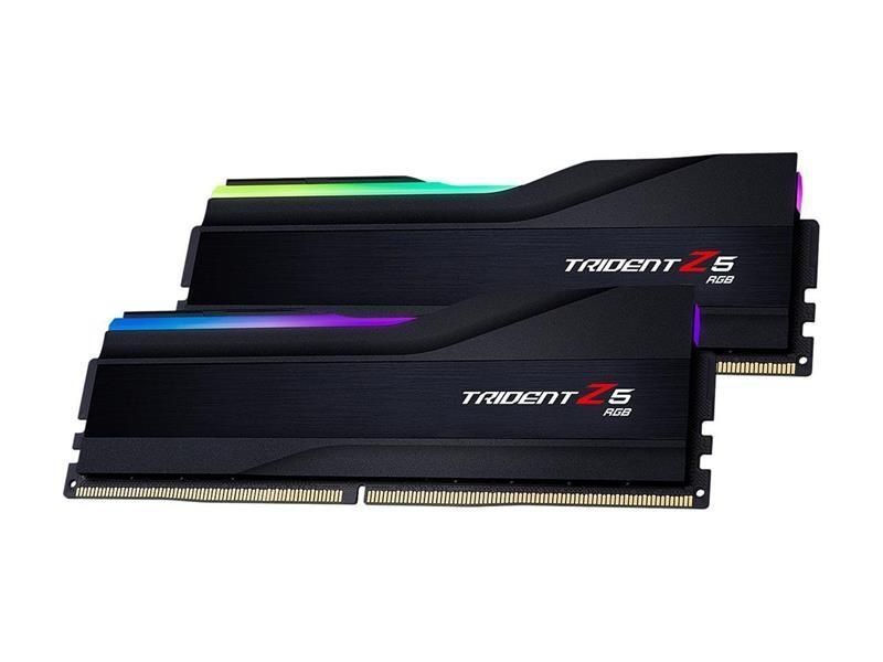 Модуль пам&rsquo;яті DDR5 2x32GB/6000 G.Skill Trident Z5 RGB Black (F5-6000J3040G32GX2-TZ5RK) G.Skill купити в Україні