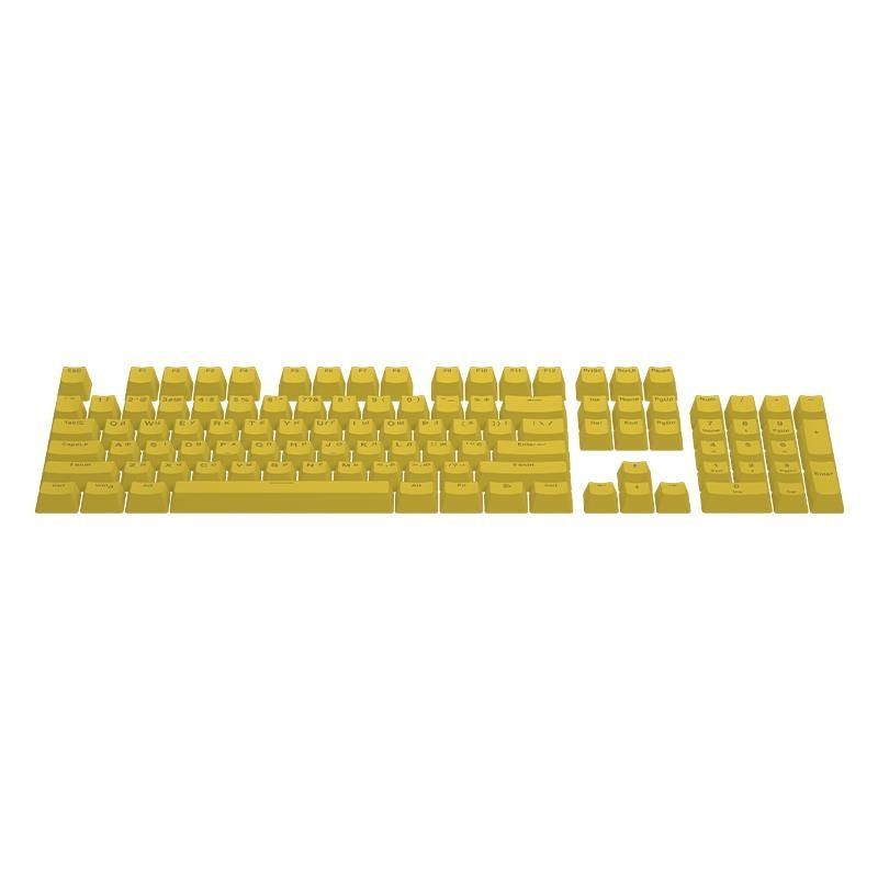 Набір кейкапів Hator PBT UKR/ENG/ru Yellow (HTS-139) Hator купити в Україні
