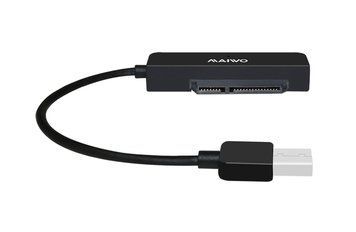 Адаптер Maiwo для підключення HDD 2,5" SATA II/III / SSD до портів USB 3.0 пластик, чорний Maiwo купити в Україні