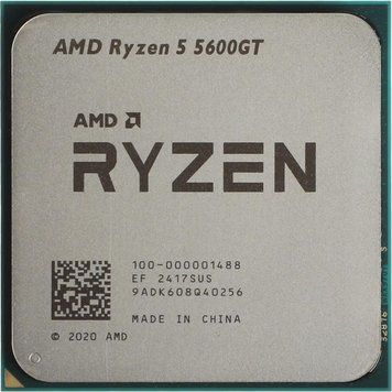 Процесор AMD Ryzen 5 5600GT (3.6GHz 16MB 65W AM4) Tray (100-000001488) AMD купити в Україні