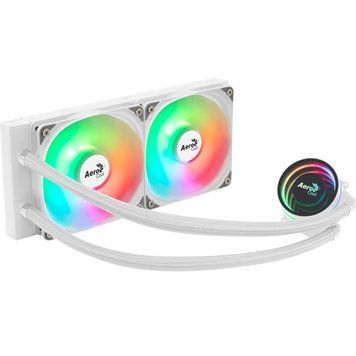 Система водяного охлаждения AeroCool Oasis L240 White (ACLA-OA24117.21) AeroCool купить в Украине
