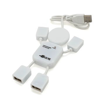Хаб USB 2.0 4 порти (чоловік), OEM Q250 Voltronic купити в Україні